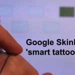 Google SkinMarks: Smart tattoos turning skin into a touchpad