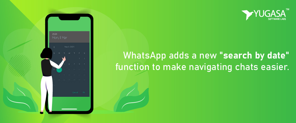 WhatsApp adds a new “search by date” function to make navigating chats easier.